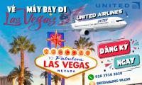 Khuyến mãi vé máy bay UNITED AIRLINES đi Las Vegas